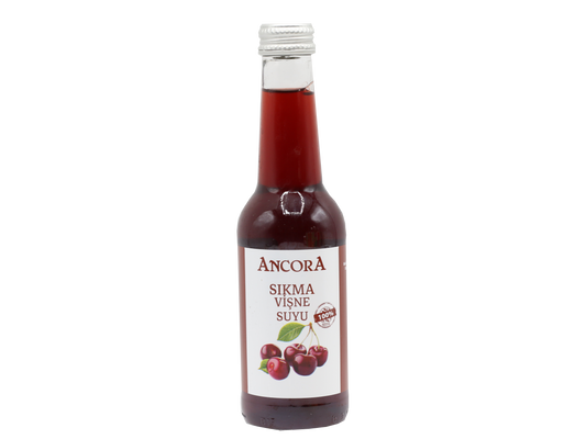 Ancora Sour Cherry %100 Juice 250 Ml