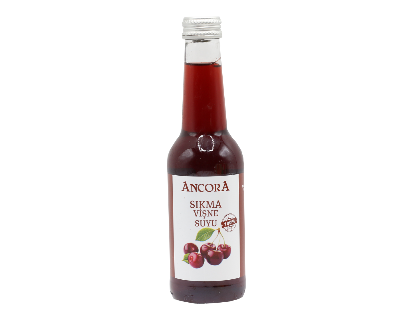 Ancora Sour Cherry %100 Juice 250 Ml