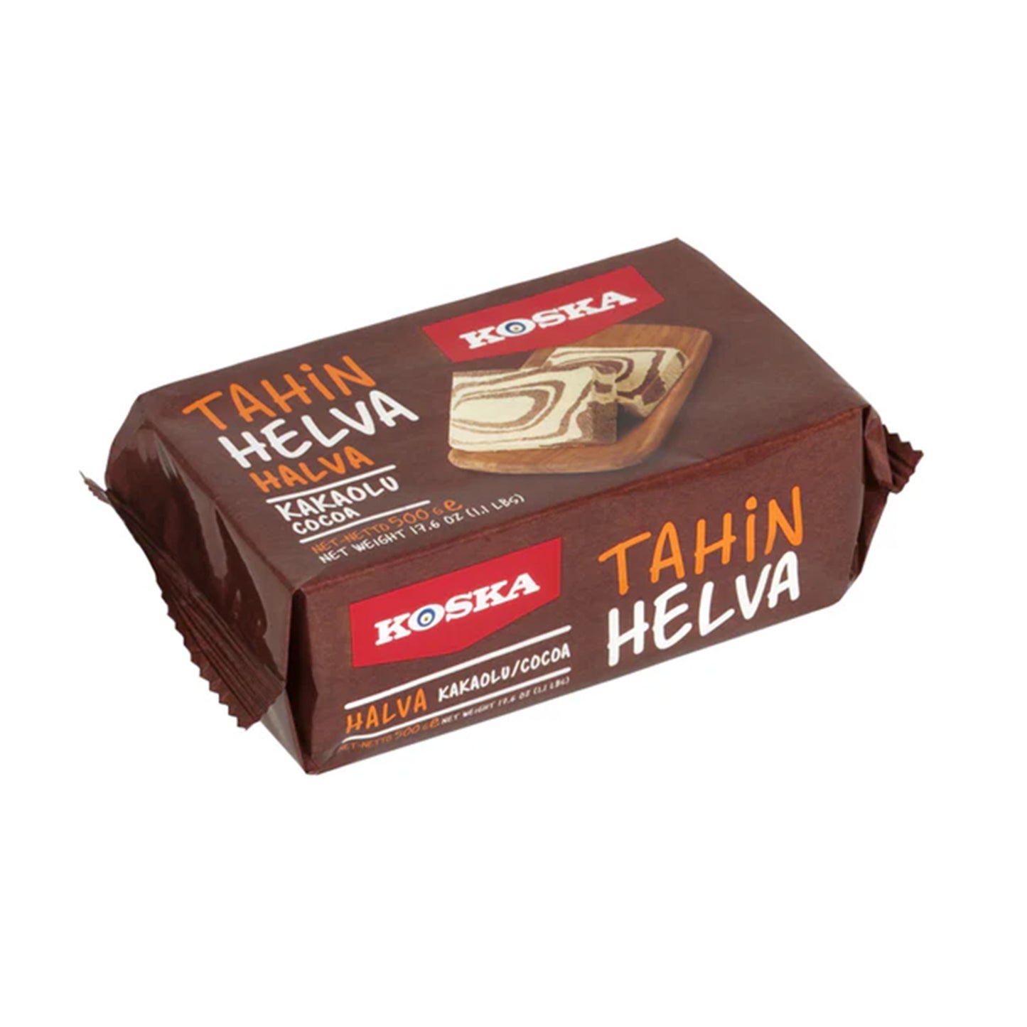Koska Tahin Halva w Cocoa 2.20 lb (1 kg)