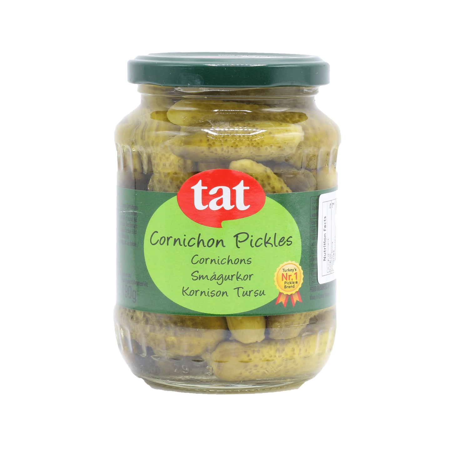 Tat Cornichon Pickles 370 ML