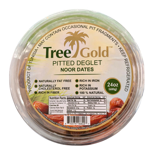 Tree Gold Pitted noor Dates 24 oz(680 g)