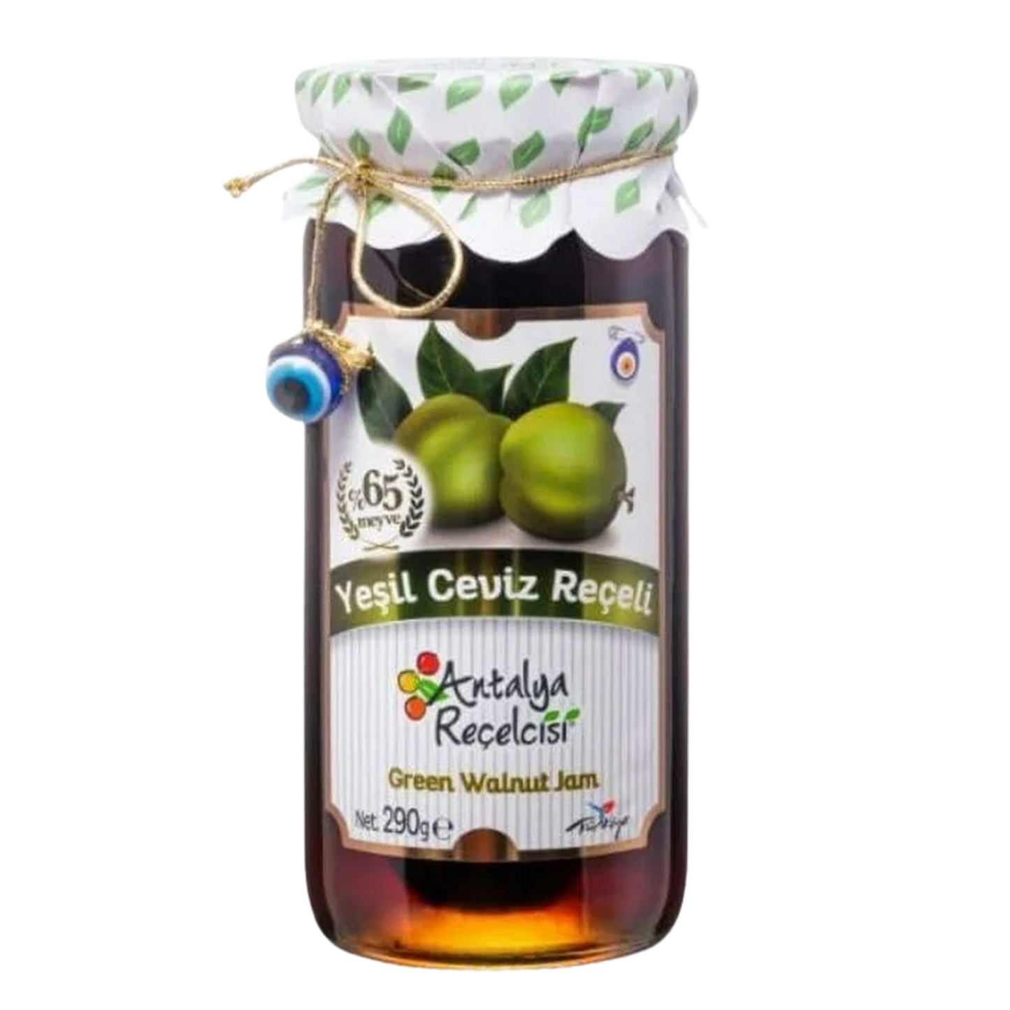 Antalya Recelcisi Green Walnut Jam %65 Fruit 290 gr