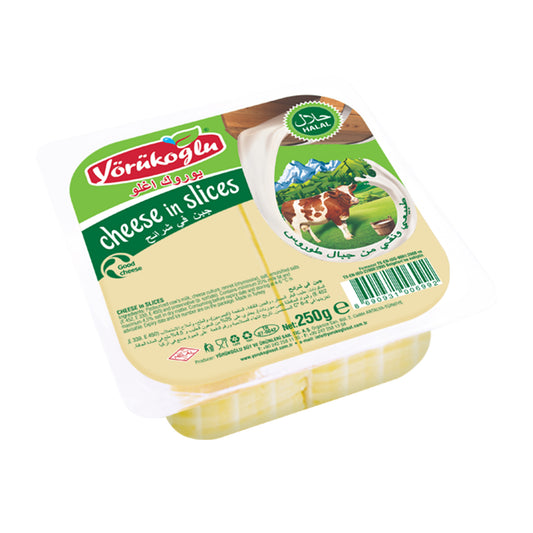 Yorukoglu Slice Toast Cheese 250 gr